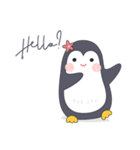 Lovely penguins（個別スタンプ：2）