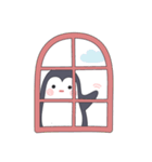 Lovely penguins（個別スタンプ：4）