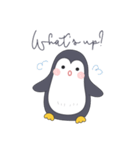 Lovely penguins（個別スタンプ：8）