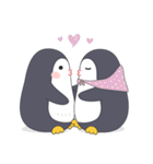 Lovely penguins（個別スタンプ：9）