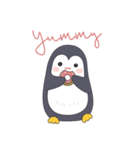 Lovely penguins（個別スタンプ：17）