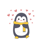 Lovely penguins（個別スタンプ：24）