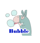 ポーカーするロバ（個別スタンプ：13）