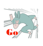 ポーカーするロバ（個別スタンプ：16）