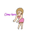 ハワイのパワーをフラダンスで！（個別スタンプ：33）