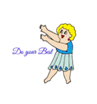 ハワイのパワーをフラダンスで！（個別スタンプ：38）
