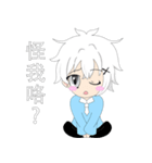 popular Silver boy（個別スタンプ：3）