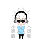 popular Silver boy（個別スタンプ：31）