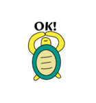 普通のカメさん（個別スタンプ：16）