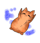 でぶねこ三姉弟（個別スタンプ：5）