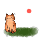 でぶねこ三姉弟（個別スタンプ：12）