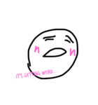 顔英語3（個別スタンプ：1）
