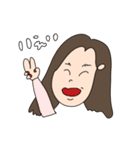 ユイのかお（個別スタンプ：1）
