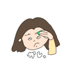 ユイのかお（個別スタンプ：2）