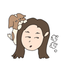 ユイのかお（個別スタンプ：4）