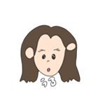 ユイのかお（個別スタンプ：5）