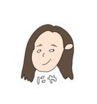 ユイのかお（個別スタンプ：6）
