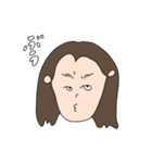 ユイのかお（個別スタンプ：7）