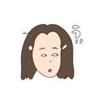 ユイのかお（個別スタンプ：9）