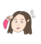 ユイのかお（個別スタンプ：10）