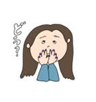 ユイのかお（個別スタンプ：11）