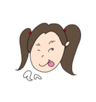 ユイのかお（個別スタンプ：15）