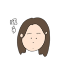 ユイのかお（個別スタンプ：20）