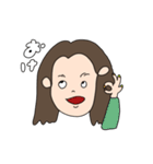ユイのかお（個別スタンプ：23）