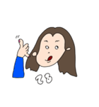 ユイのかお（個別スタンプ：31）