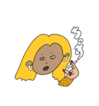 ユイのかお（個別スタンプ：40）