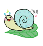 カタツムリのツムリン（個別スタンプ：2）
