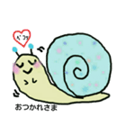 カタツムリのツムリン（個別スタンプ：3）