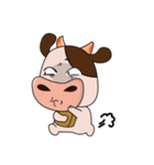Naughty Bad Tempered Cow（個別スタンプ：21）