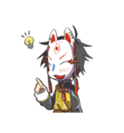 Wearing Mask（個別スタンプ：4）