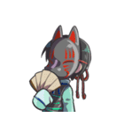 Wearing Mask（個別スタンプ：8）