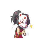 Wearing Mask（個別スタンプ：9）