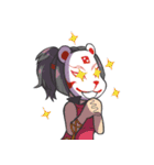 Wearing Mask（個別スタンプ：10）