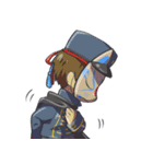 Wearing Mask（個別スタンプ：22）