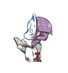 Wearing Mask（個別スタンプ：25）