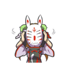 Wearing Mask（個別スタンプ：34）