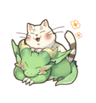 Mom Cat and Dragon Egg（個別スタンプ：5）