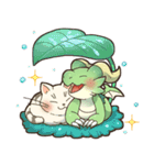 Mom Cat and Dragon Egg（個別スタンプ：10）