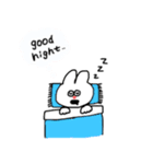 こんにちはうさぎ（個別スタンプ：2）