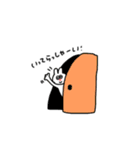 こんにちはうさぎ（個別スタンプ：3）