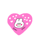 こんにちはうさぎ（個別スタンプ：8）
