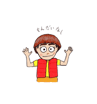 Hideko and friends.（個別スタンプ：4）