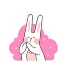 Cute rabbit dduni（個別スタンプ：7）
