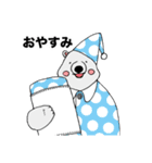 蝶ネクタイしろくま（個別スタンプ：13）