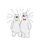蝶ネクタイしろくま（個別スタンプ：39）