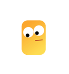 Square Buddy Stickers（個別スタンプ：5）